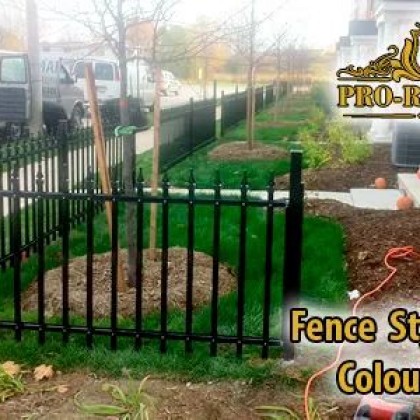 TorontoProRailings-Aluminum-Fence-Style-R-1-Colour-Black